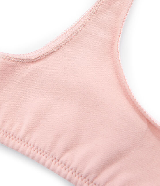 Brassière paddée fille rose FLEUR