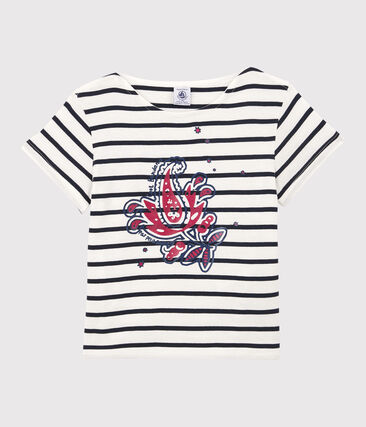 T-shirt manches courtes en coton bio enfant fille