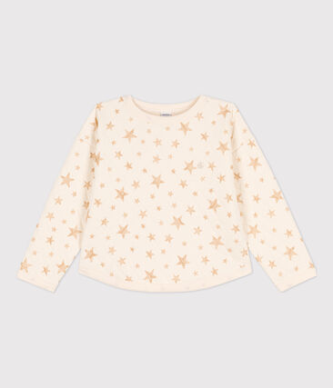 Sweatshirt imprimé en tubique enfant fille