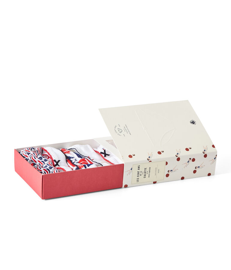 La culotte culte fille blanc