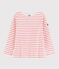 Marinière iconique Femme blanc MARSHMALLOW/rose GRETEL