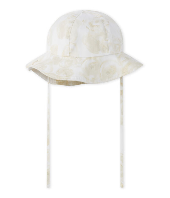 Chapeau bébé fille blanc MARSHMALLOW/blanc MULTICO