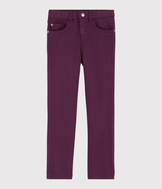 Pantalon enfant garçon violet CEPAGE