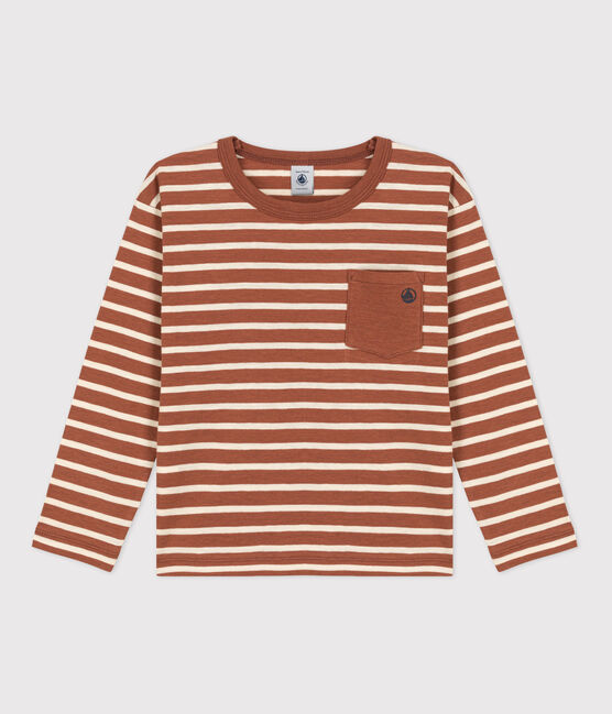 Tee-shirt manches longues en coton enfant garçon CINA+AVALANCHE