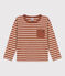 Tee-shirt manches longues en coton enfant garçon CINA+AVALANCHE