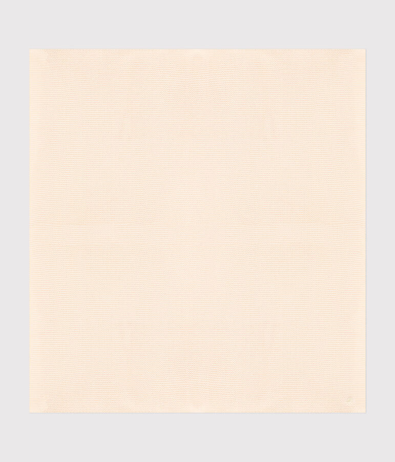 Couverture en tricot &eacute;cru AVALANCHE