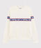 Sweatshirt en molleton léger Femme blanc MARSHMALLOW