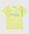 Tee-shirt manches courtes bébé garçon jaune SUNNY