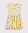Robe enfant fille blanc MARSHMALLOW/blanc MULTICO