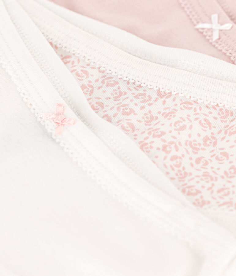 Lot de 3 culottes taille haute en coton enfant variante 1