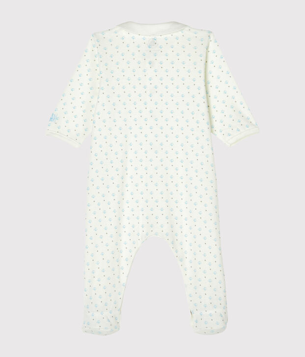 Dors bien b&eacute;b&eacute; gar&ccedil;on en c&ocirc;te blanc/multicouleur