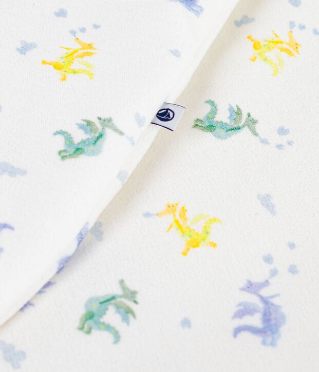 Gigoteuse b&eacute;b&eacute; en coton imprim&eacute; dragons TOG 3 blanc/multicouleur
