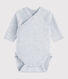 Body croisé manches longues bébé fille-garçon