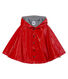 Cape de pluie vernis bébé fille