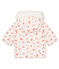 Doudoune b&eacute;b&eacute; fille en microfibre imprim&eacute;e rose/multicouleur