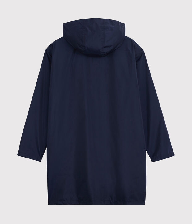 Coupe-vent long mixte bleu marine