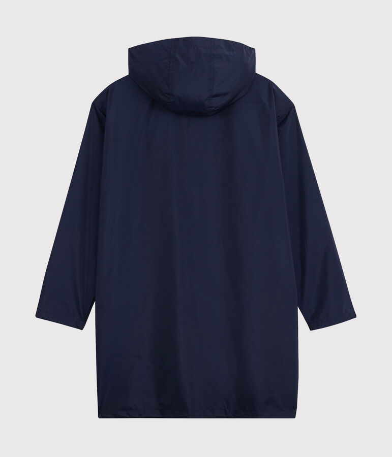 Coupe-vent long mixte bleu