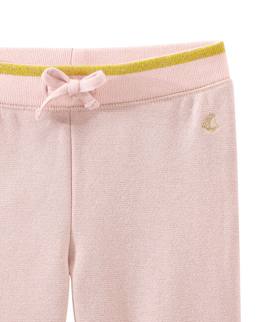 Pantalon enfant fille rose JOLI/jaune DORE