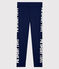 Legging de sport enfant fille bleu SMOKING
