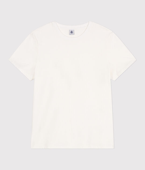 Tee-shirt Femme Le Droit en coton uni blanc