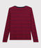T-shirt rayé Femme bleu SMOKING/rouge TERKUIT