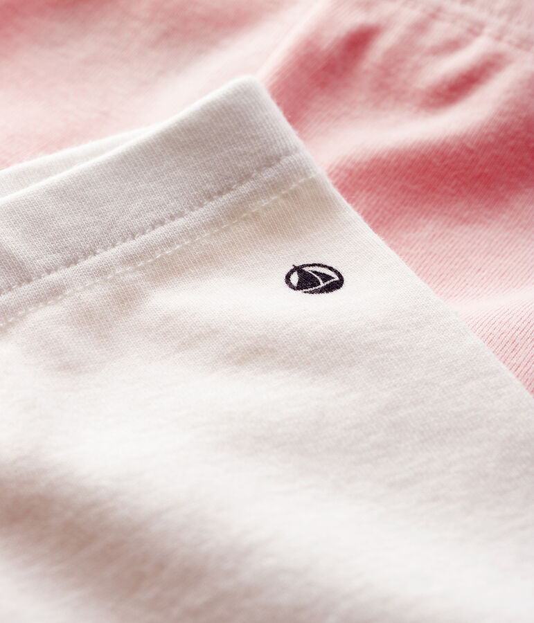 Lot de 2 leggings b&eacute;b&eacute; fille multicouleur