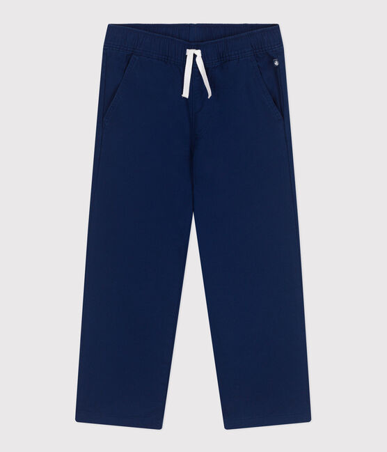 Pantalon enfant en coton bleu MEDIEVAL