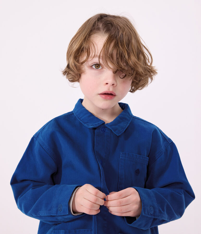 Veste en denim enfant gar&ccedil;on bleu INCOGNITO