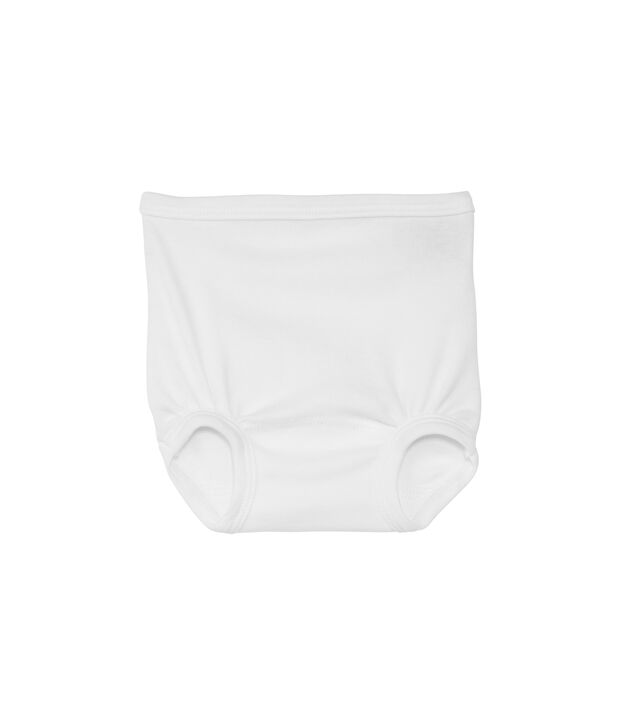 Culotte b&eacute;b&eacute; &agrave; volants blanc Ecume