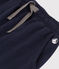 Short en jersey flammé enfant fille bleu SMOKING