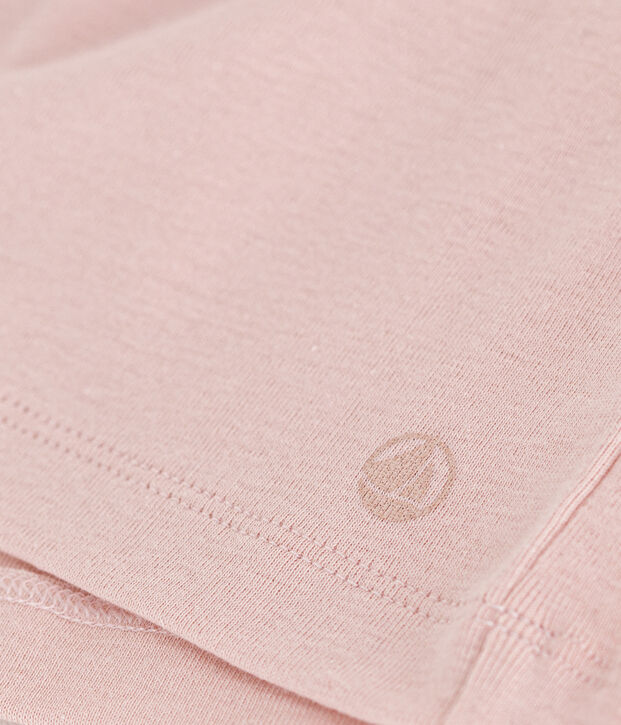 Tee-shirt en coton enfant fille rose