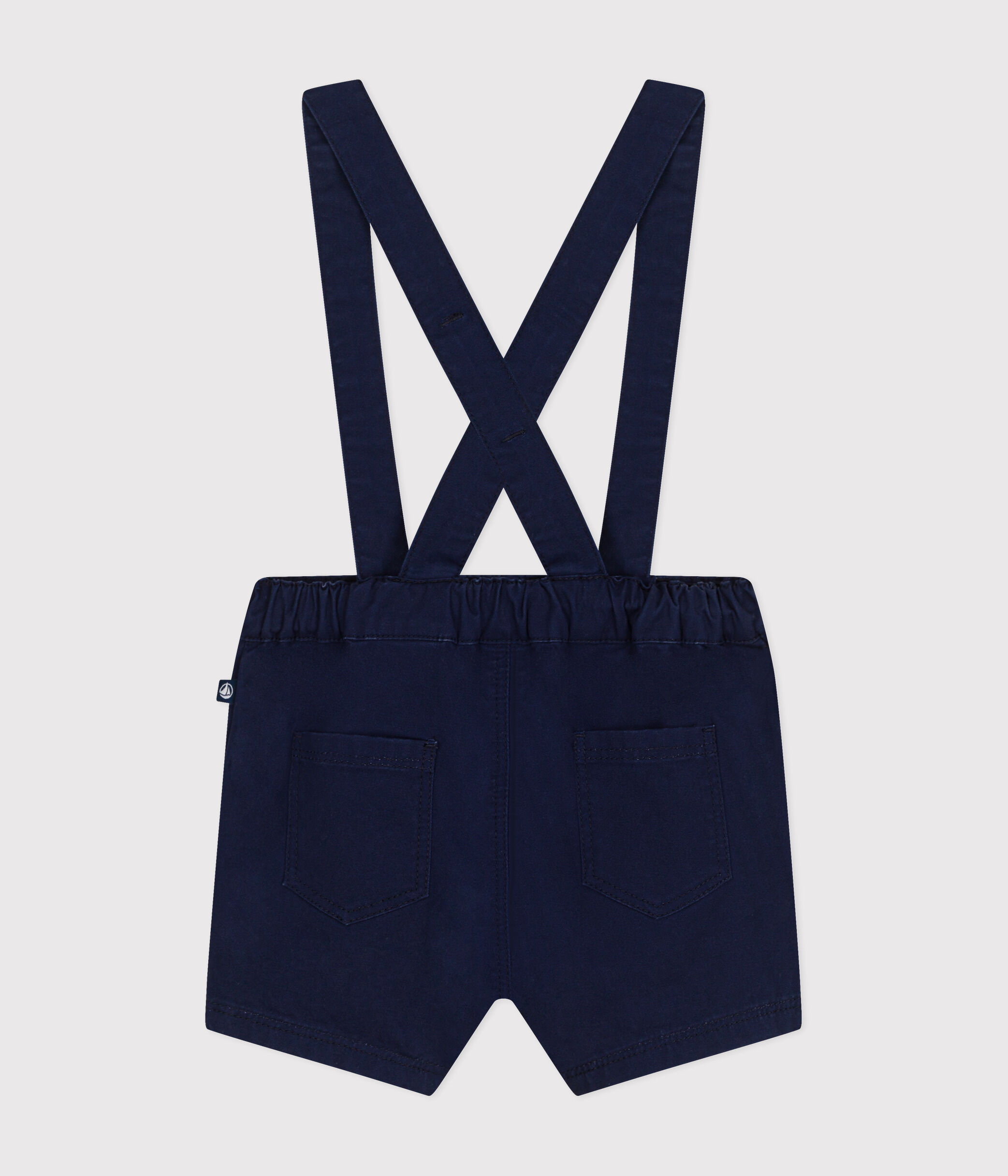 Salopette courte en serge bébé MEDIEVAL Petit Bateau