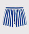 Short de bain bébé blanc MARSHMALLOW/bleu SURF