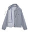 Coupe-vent court mixte bleu SMOKING/blanc MARSHMALLOW