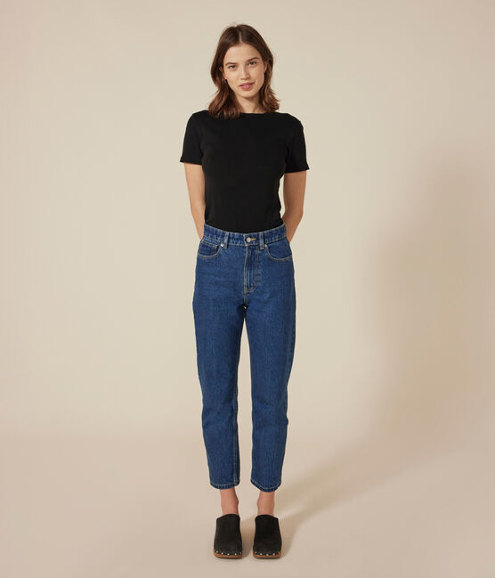 Tee-shirt L'ICONIQUE cocotte en coton Femme noir BLACK