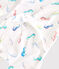 Dors-bien sans pression hippocampe bébé en coton blanc MARSHMALLOW/blanc MULTICO