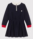 Robe manches longues en molleton enfant fille