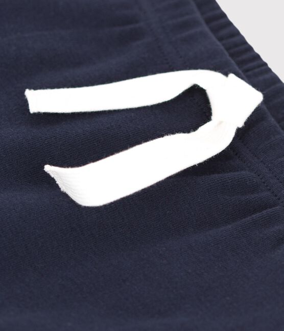 Short en coton bébé bleu SMOKING