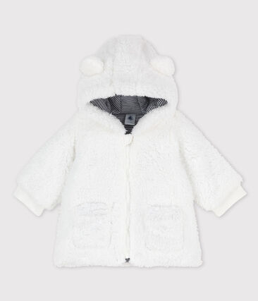 Manteau en sherpa douce bébé.