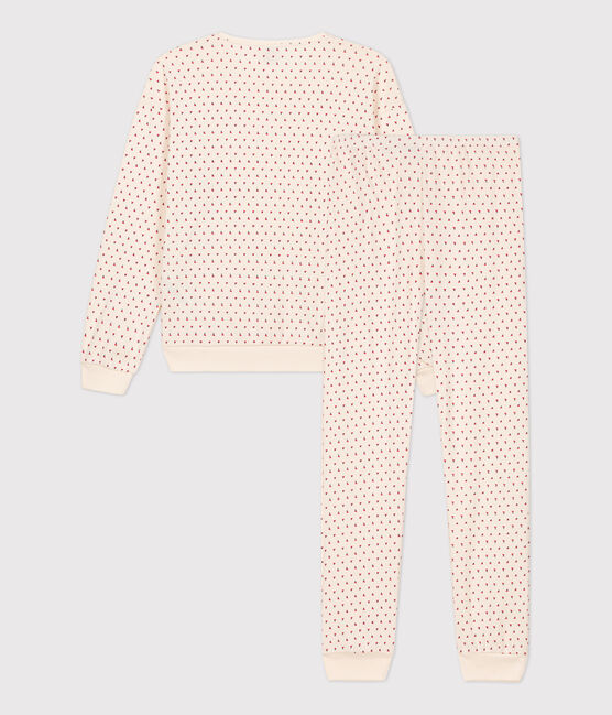 Pyjama femme en coton blanc AVALANCHE/ MULTICO