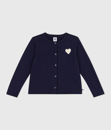 Cardigan enfant en coton uni