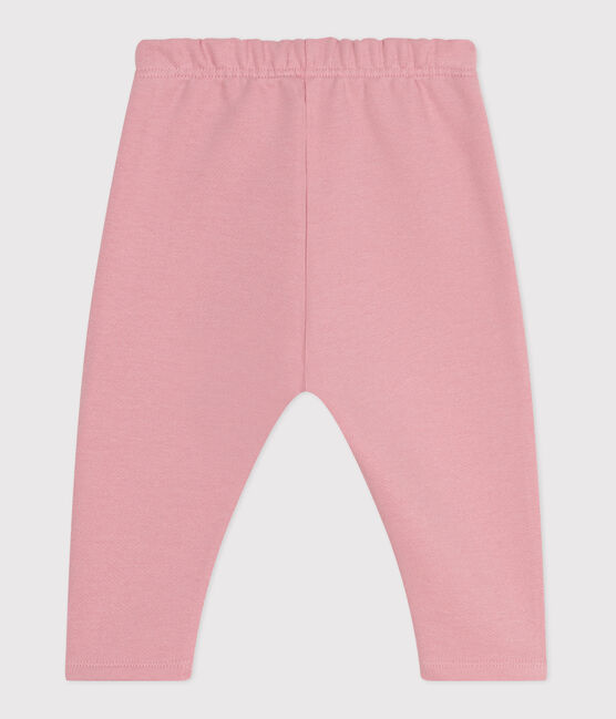Pantalon de jogging bébé en coton uni rose CHARME