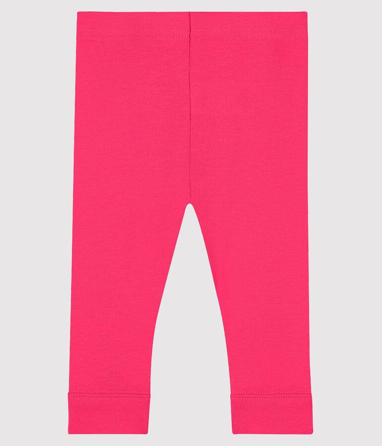 Legging en coton b&eacute;b&eacute; rose GEISHA