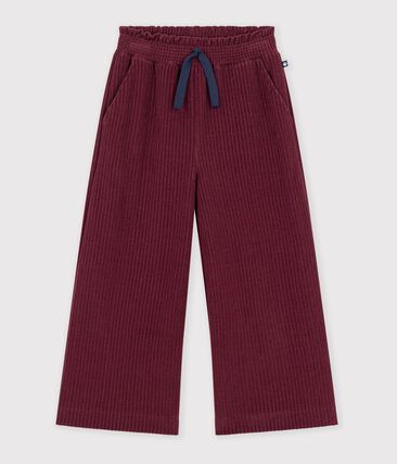 Pantalon wide leg enfant en coton