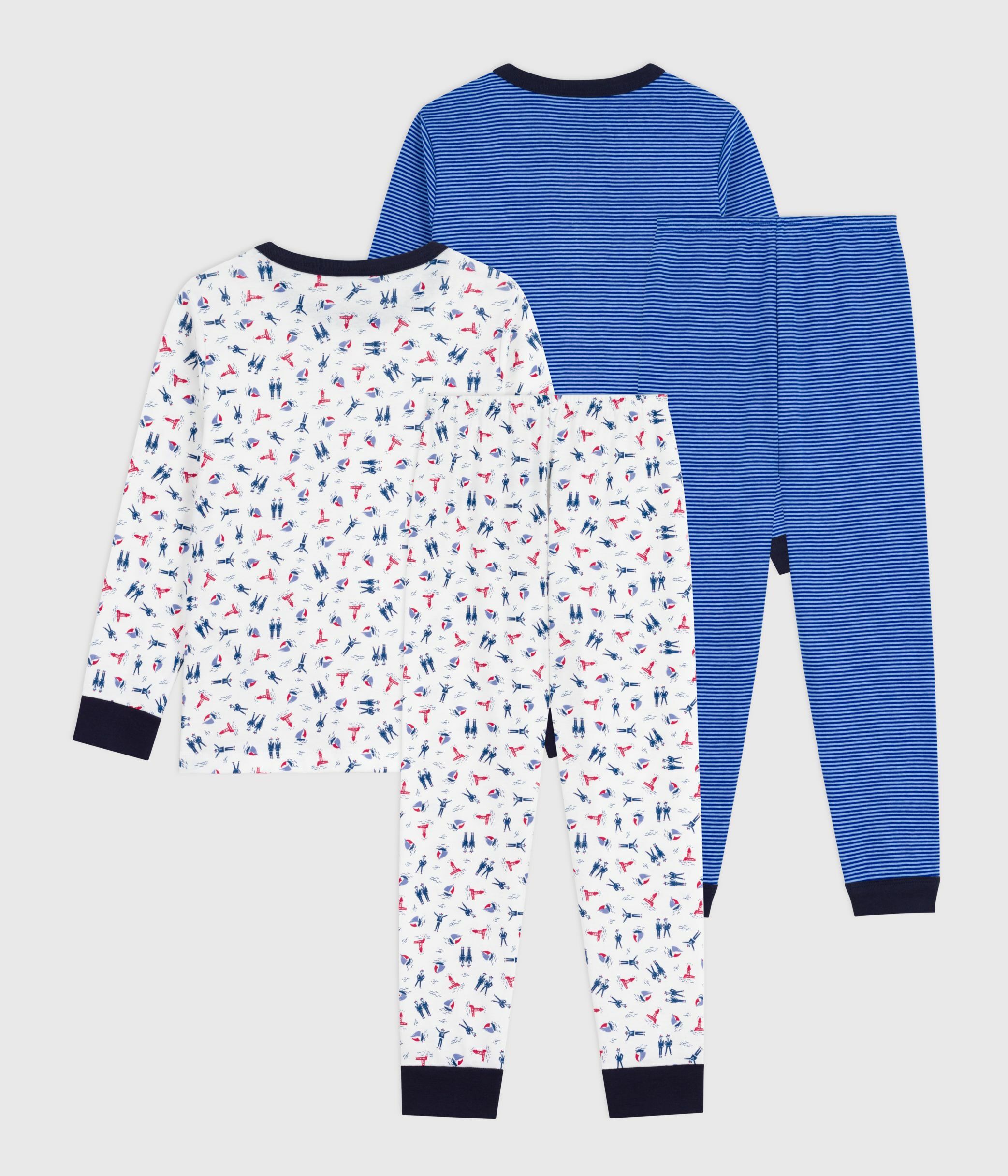 Pyjama Enfant Petit Bateau Noël – Molleton Doux, Motif Festif, Confort Nuit D’hiver - 5