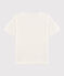 Tee-shirt enfant garcon blanc MARSHMALLOW