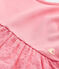 Robe bébé fille manches papillons rose PETAL