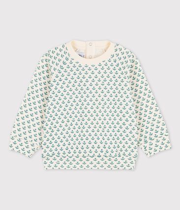 PETIT BATEAU - Sweatshirt en tubique bébé