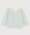 Sweatshirt en tubique bébé blanc AVALANCHE/ BRUT