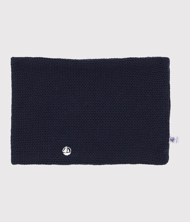 Snood enfant gar&ccedil;on-fille bleu marine